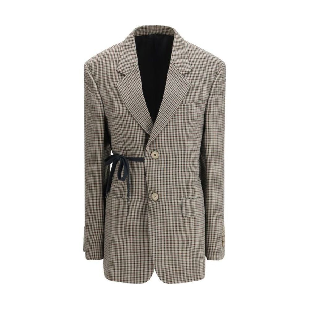 Balenciaga Multicolor Lyocell Women's Coat